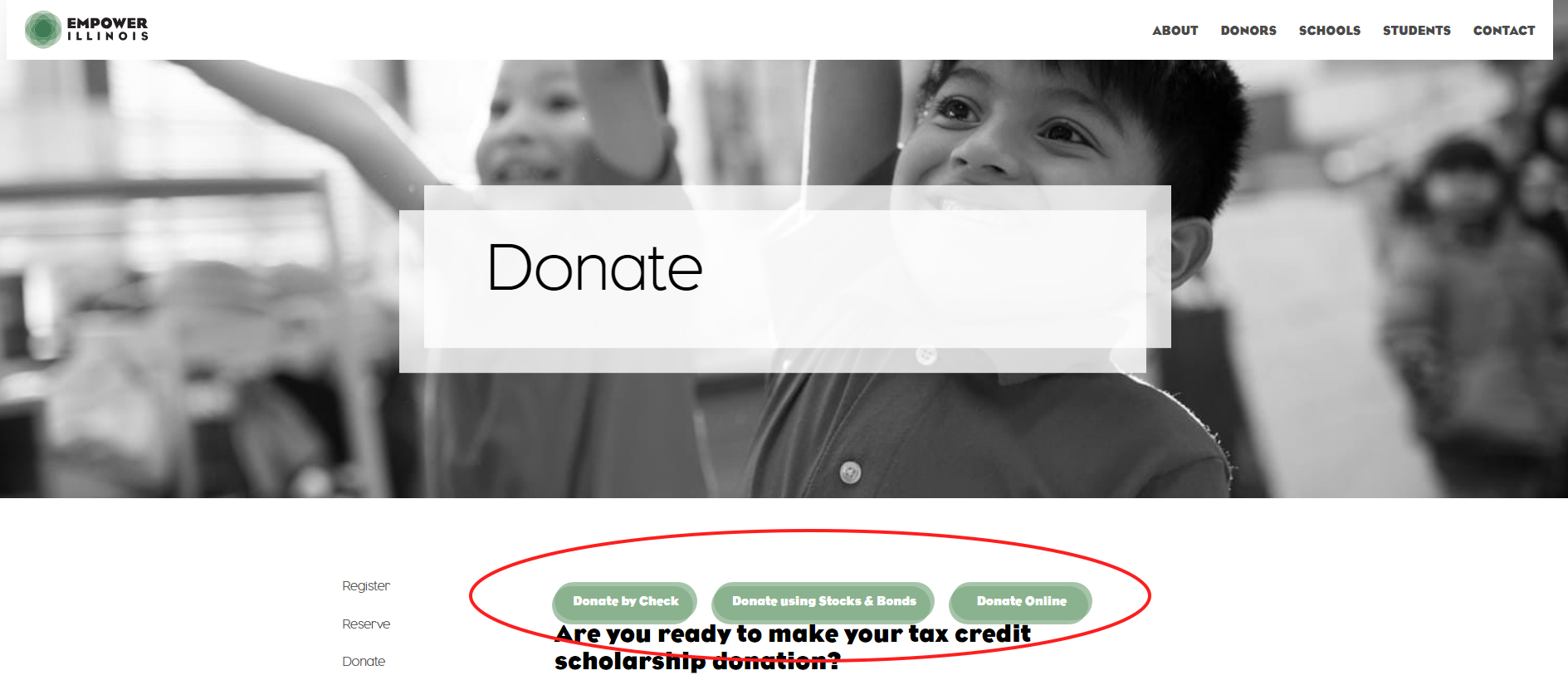 Empower Illinois Donation Page